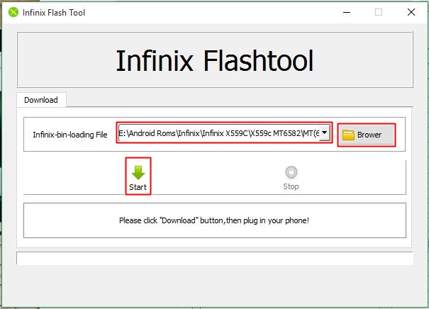 infinix flash tool