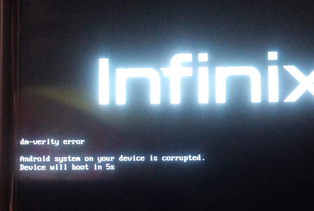 Infinix X650B Dm-Verity