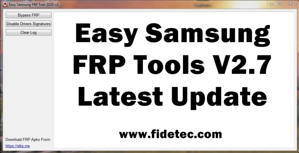 Easy Samsung FRP V2.7