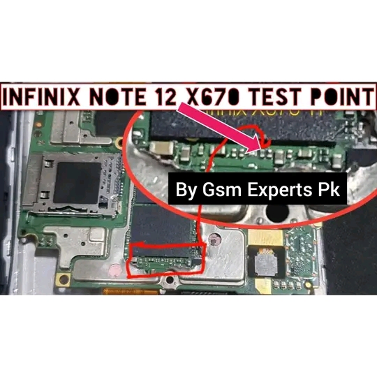 Infinix X670 Test Point