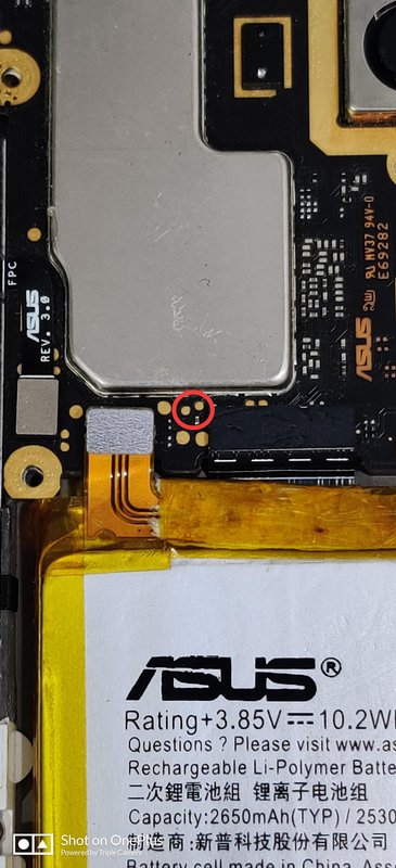 Asus Z017DB Test Point