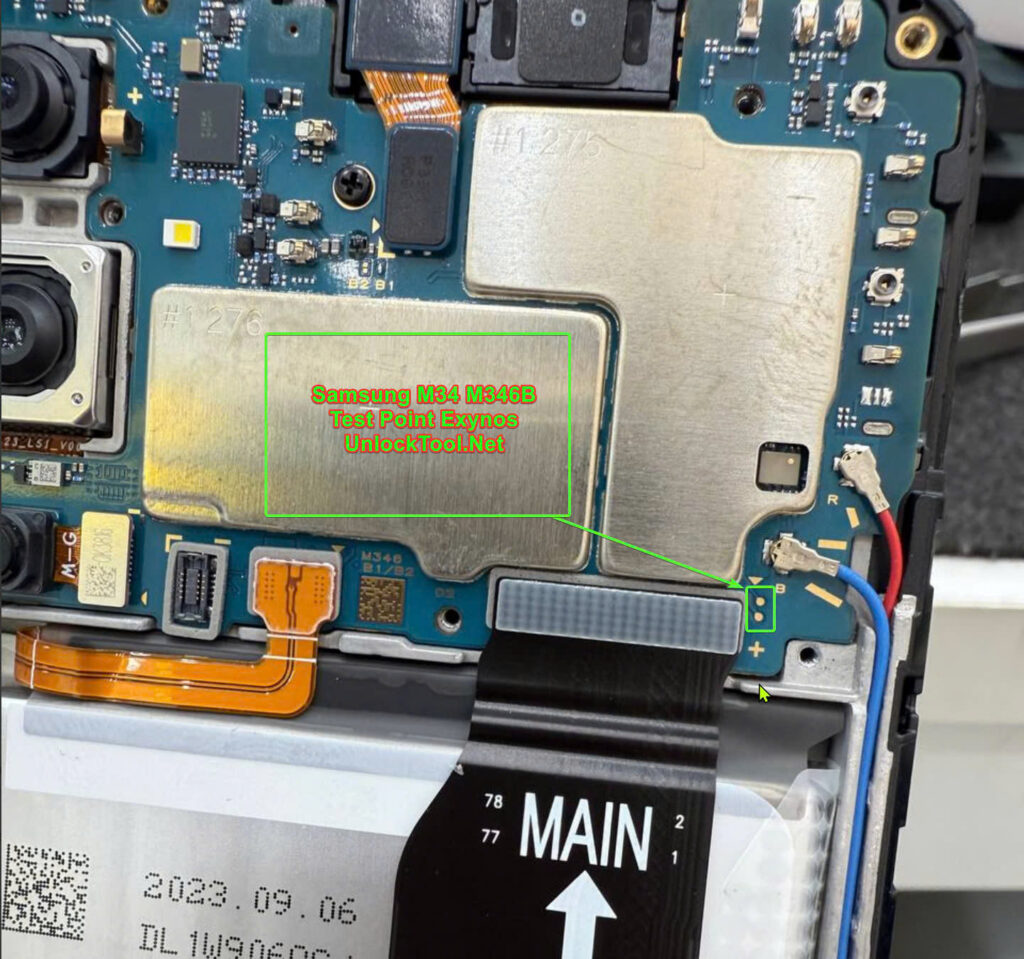 Samsung M34 Test Point