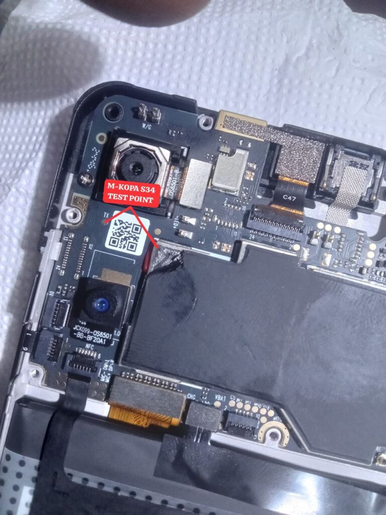 Mkopa S34 Test point