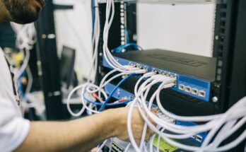 Photo by Field Engineer: https://www.pexels.com/photo/electronics-engineer-fixing-cables-on-server-442150/