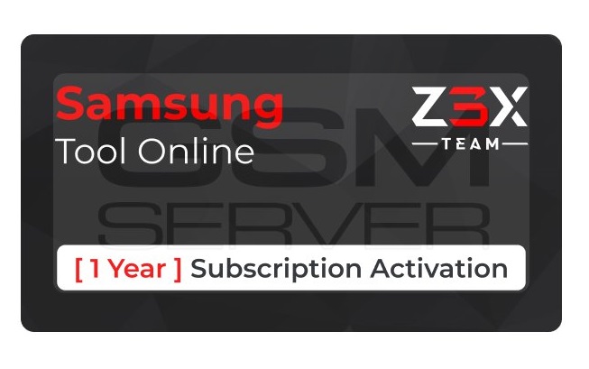 Z3X Samsung Tool Activation