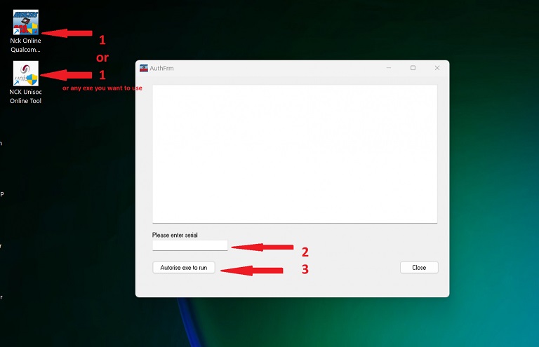 NCK online tool activation