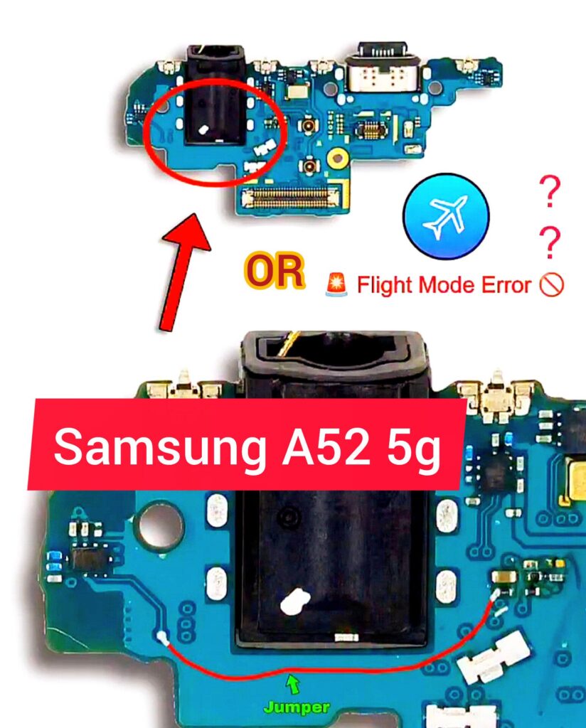 Samsung A52 5G Flight Mode