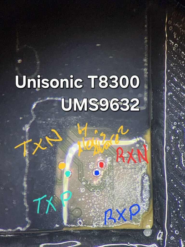 Unisonic T8300 UMS9632 isp