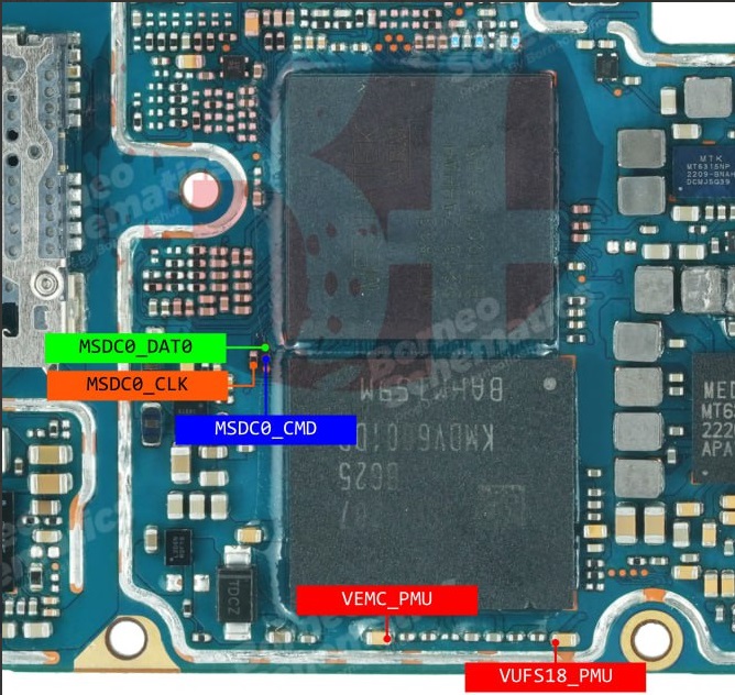 Tecno L6j isp Pinout