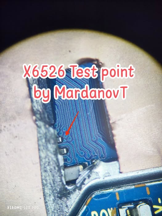 Infinix X6526 Test Point